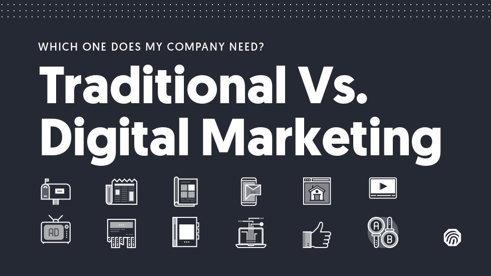 Traditional vs Digital Marketing blog image